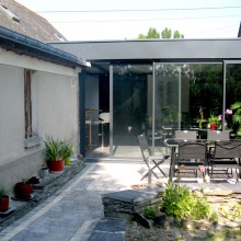 coté jardin après