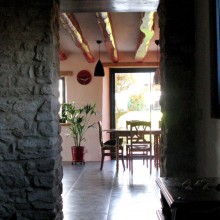 salle à manger vue du hall