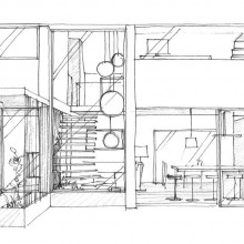 croquis façade