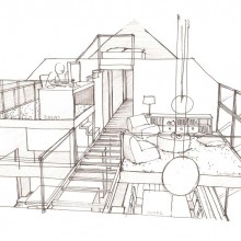croquis étage